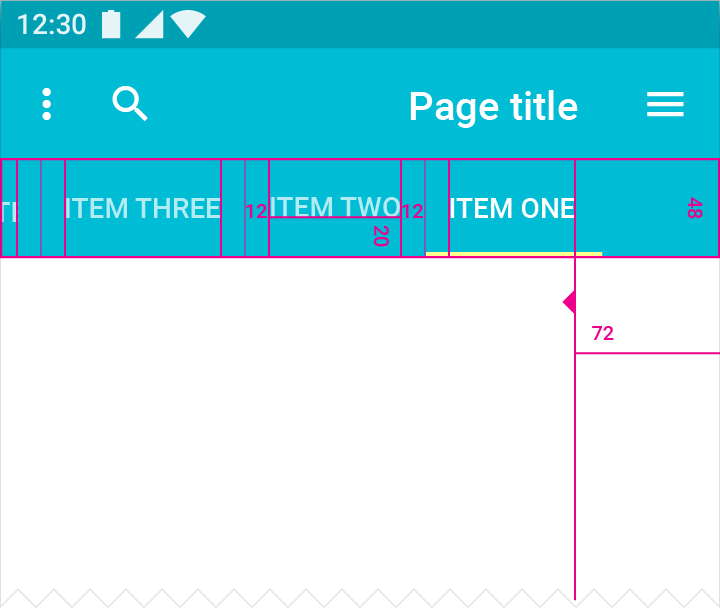 RTL screen in Material Design